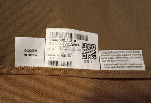Carhartt Covercraft Seat Cover , Ford, 2019-20, F150 / 2019-22, F 250, 350, 450 - Picture 5 of 6