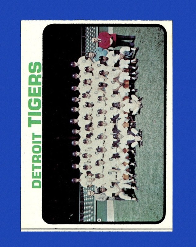 1973 Topps Set-Break #191 Detroit Tigers NR-MINT *GMCARDS*
