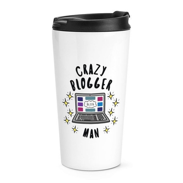 VerrüCkte Blogger Mann Stars Reise Becher Tasse Lustiger Witz Familienfotos, Dad-image