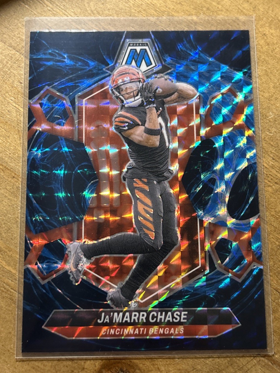 2024 Panini Mosaic - Ja'Marr Chase #45 Genesis Mosaic Prizm Cincinnati Bengals