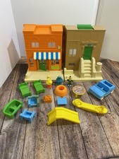 Vintage 1984 Playskool Sesame Street Mr. Hooper's Store Playset w/ accessories