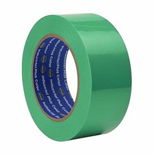 2MIL 2" x 110Y, 1CS/36ROLLS GREEN ACRYLIC PACKAGING TAPE LIGHT/MEDIUM DUTY