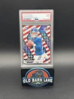 2025 Panini Mosaic #362 Jaxson Dart Red & White Stripe Prizm (RC) PSA 9