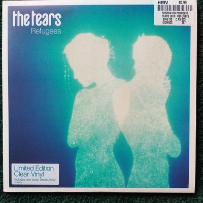 The Tears - Refugees - Clear Vinyl 7'' single Suede Brett Anderson Bernard Butler
