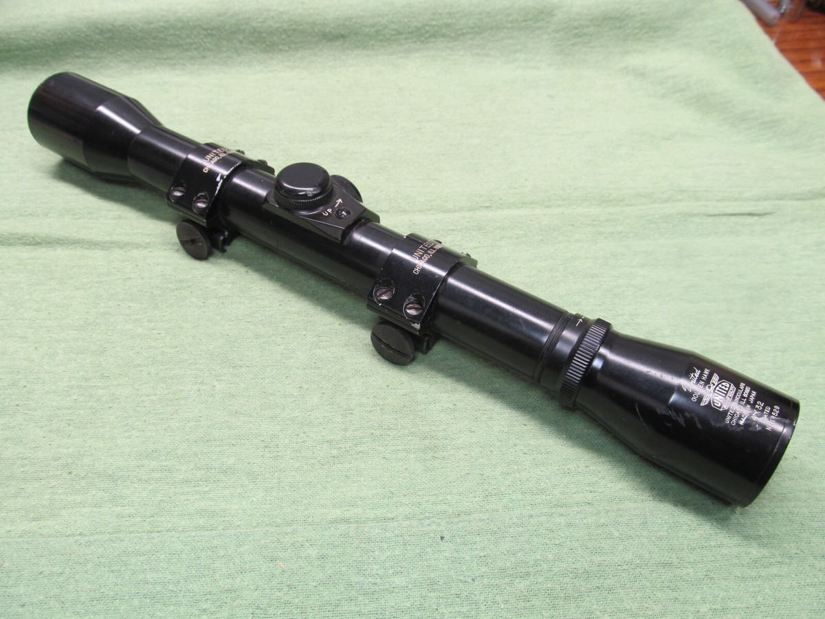 United Golden Hawk 4x32 Rifle Scope -1&quot; Tube -Fine Crosshair-Japan 