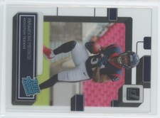 Dameon Pierce 2022 Panini Clearly Donruss Rated Rookie RC #90 Texans