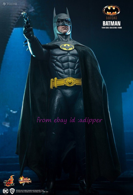 Hot Toys Mms692 1/6 Batman Michael Keaton 1989 Action Figure In