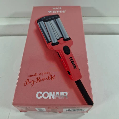 Conair Wild Waver S8N Perfect For On The Go Styling Mini Pink - Tested and Works