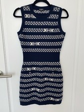 CHANEL Cashmere Sweater Dress Size 36 Authentic