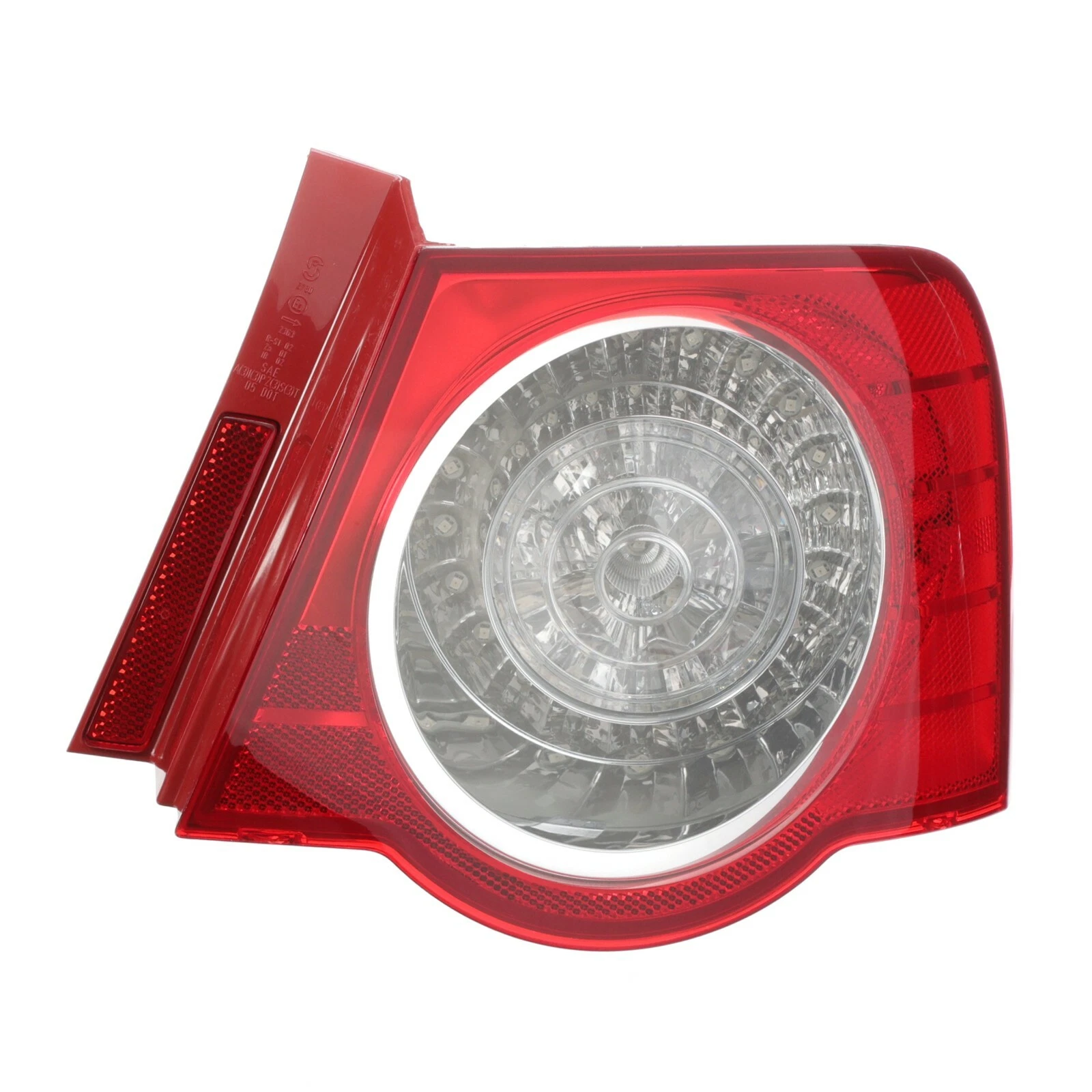 Luz trasera exterior del lado del pasajero para Volkswagen Passat 2006-2011 (N/P OEM)