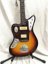 Left Hand Vintage Sunburst Electric Guitar with Red Totoise Pickguard SH Pickups
