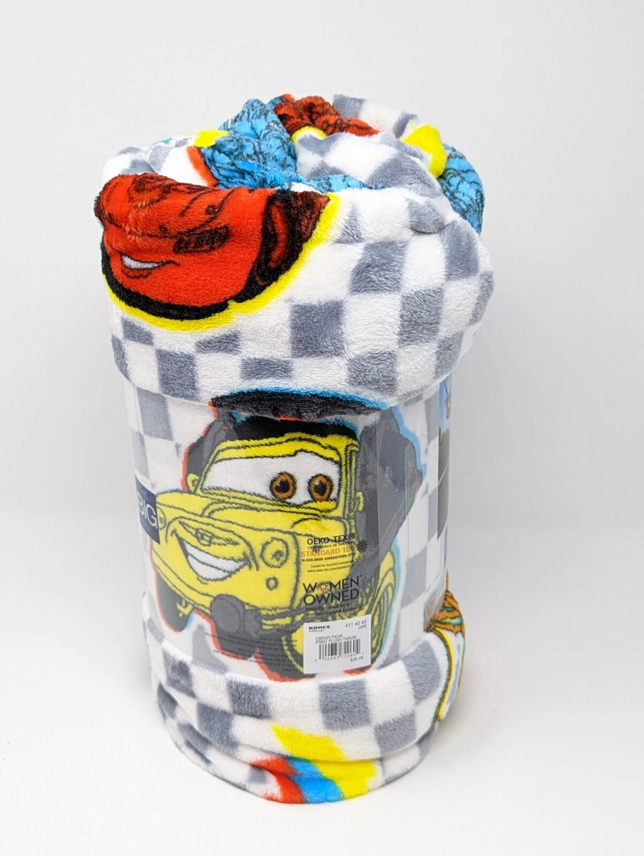 Disneyu0026#039;s Cars The Big One Oversized Super Soft Printed Plush Throw 5x6  | eBay