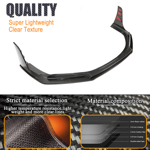 Carbon Frontlippe Front Spoiler Lippe Für Porsche 911 991 Carrera GTS 2017-2018 - Bild 7 von 11