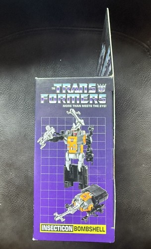 Transformers * BOMBSHELL & RAMHORN G1 40th Anniversary Exclusive Insecticon NEW - Picture 3 of 6