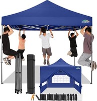 Pop-Up Pavillon 3X3M Faltpavillon Wasserdicht Partyzelt Gartenzelt Uv Schutz ~~