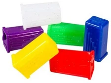 Plak Smacker Rectangle Glittered Toothbrush Covers (6 count)