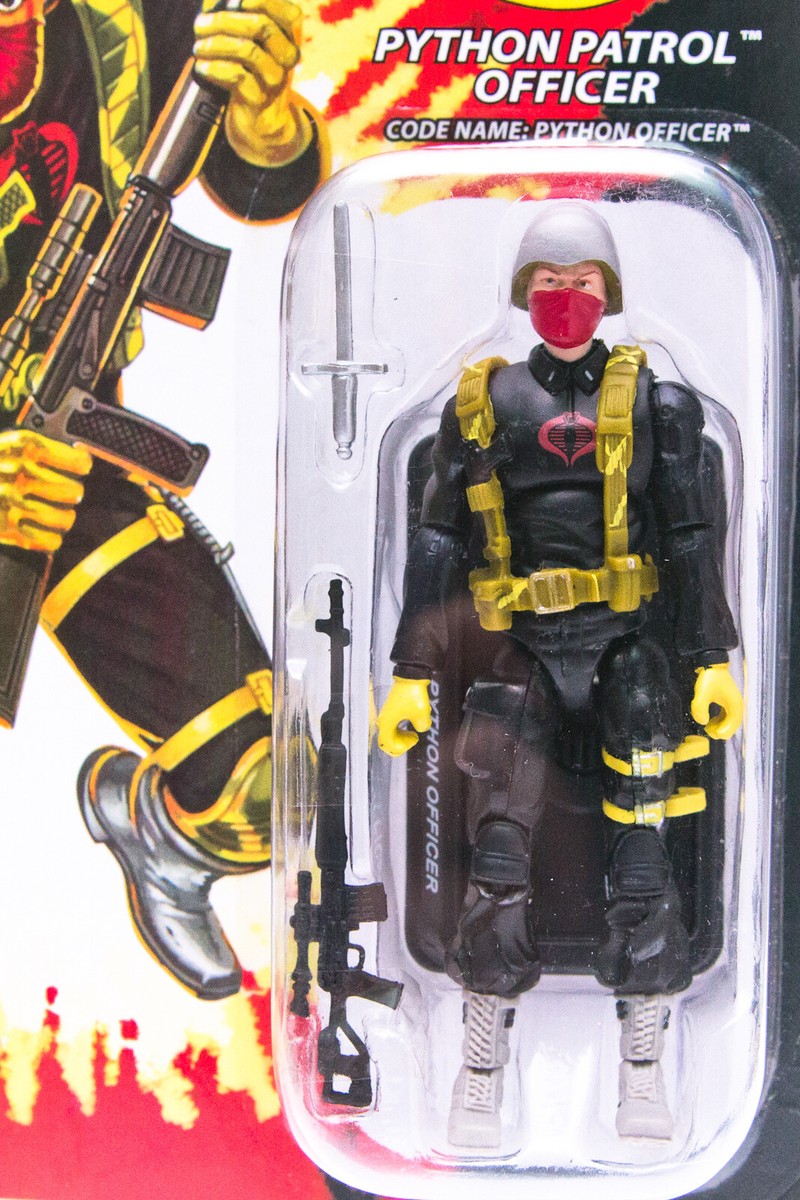 2008 Hasbro G.I. Joe 25th Anniversary PYTHON PATROL OFFICER 2008 Hasbro G.I. Joe 25th Anniversary PYTHON PATROL OFFICER