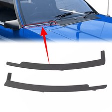 For Ford Mustang 1983-1993 Lower Windshield Wiper Cowl Grille Molding Trim Lhrh