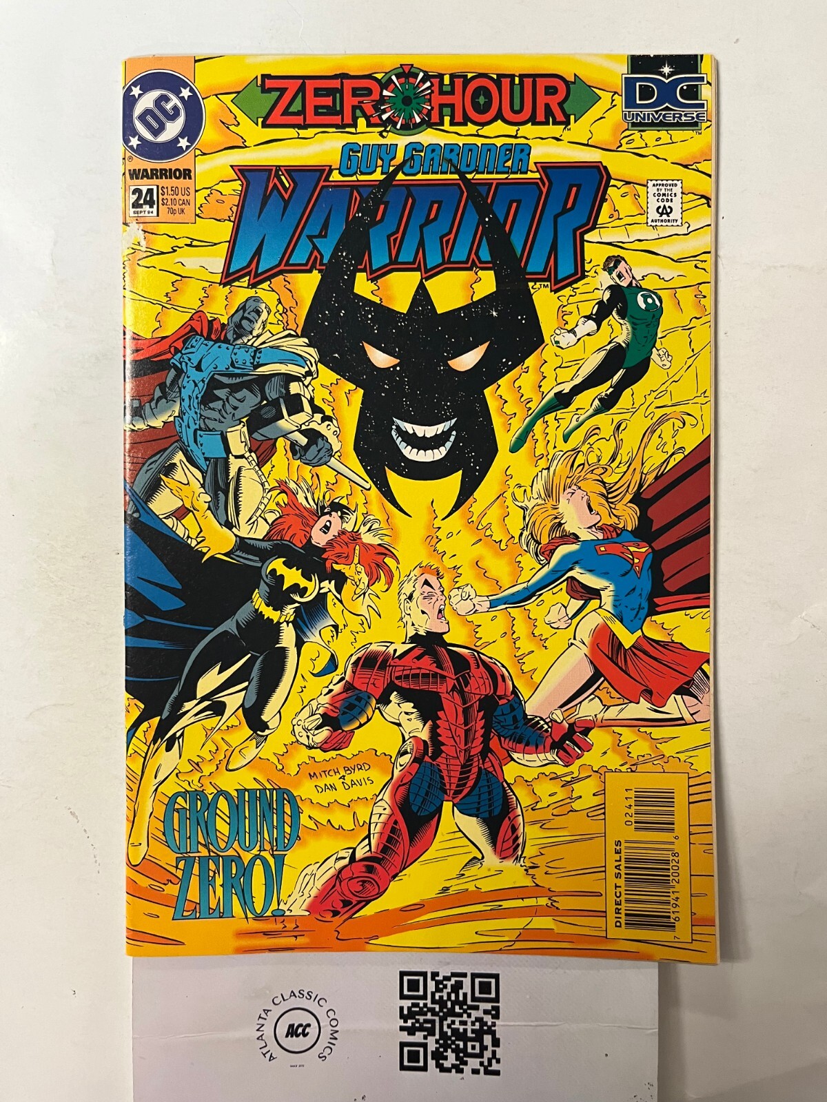 Guy Gardner Warrior #24 FN- DC Comics comic book 3 JW45