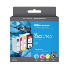 NEW 3 Pack HP Office Jet 920 XL black Cyan and Yellow ink cartridge No Magenta 