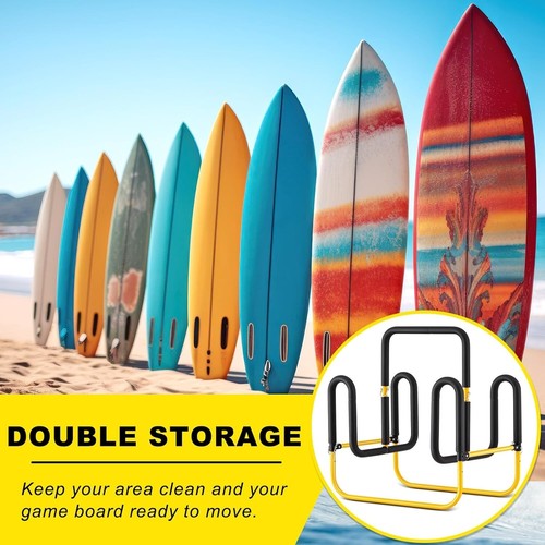 2 Stand-Up Paddle Pads SUPs Stand Rack Surfboards Holder for Deck Garage Storage - Picture 12 of 12
