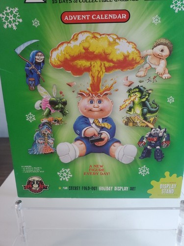 Topps- Garbage Pail Kids 25 Day Advent Calendar-2D Acrylic Figure Set- NEW. - Picture 3 of 5