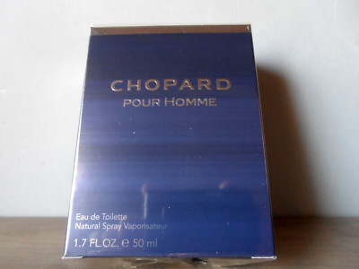 Chopard Pour Homme Original EDT Spray 1.7 oz / 50 ml New In Sealed Box