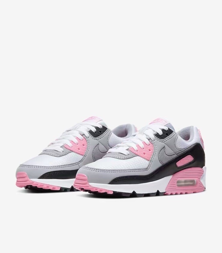 Nike Air Max 90 Rose Pink White OG Retro Sneakers CD0490-102 Women's Size  7W ✓ | eBay
