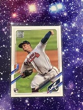 2021 Topps Series 2 Tucker Davidson RC Rookie Card #423 Atlanta Braves