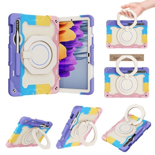 For Samsung Galaxy Tab S9 Plus Ultra Tablet Kids Shockproof Handle Silicon Cover - Picture 11 of 74
