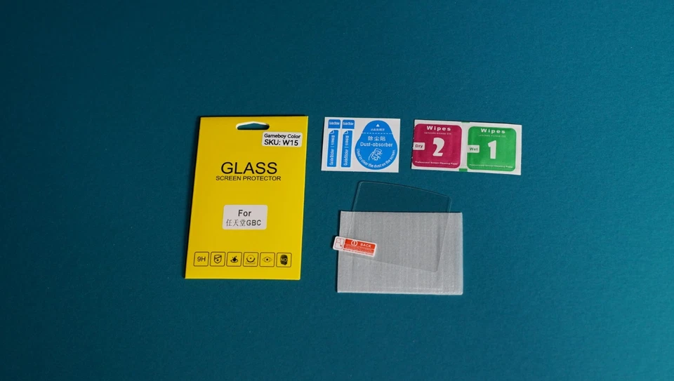 Tempered Glass Screen Protector for Nintendo Game Boy Color GBC - USA SELLER - Image 3 of 4