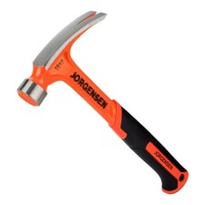 16oz HeavyDuty Forged Hammer Framing Hammer Straight Rip Claw Hammer Milled Face