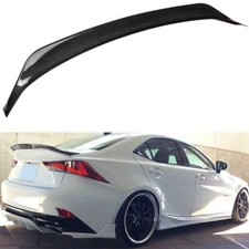Rear Carbon Fiber Trunk Spoiler Wing For 2012-19 Lexus IS200 IS250 IS350 IS300
