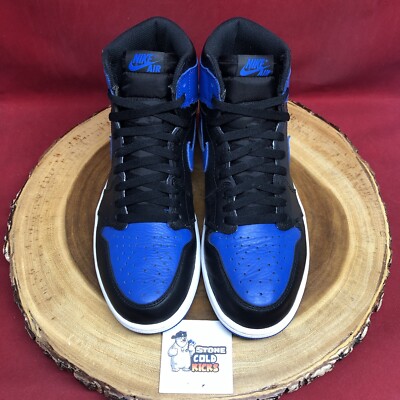 Nike Air Jordan 1 Retro High OG Royal 2017 555088 077 Black White