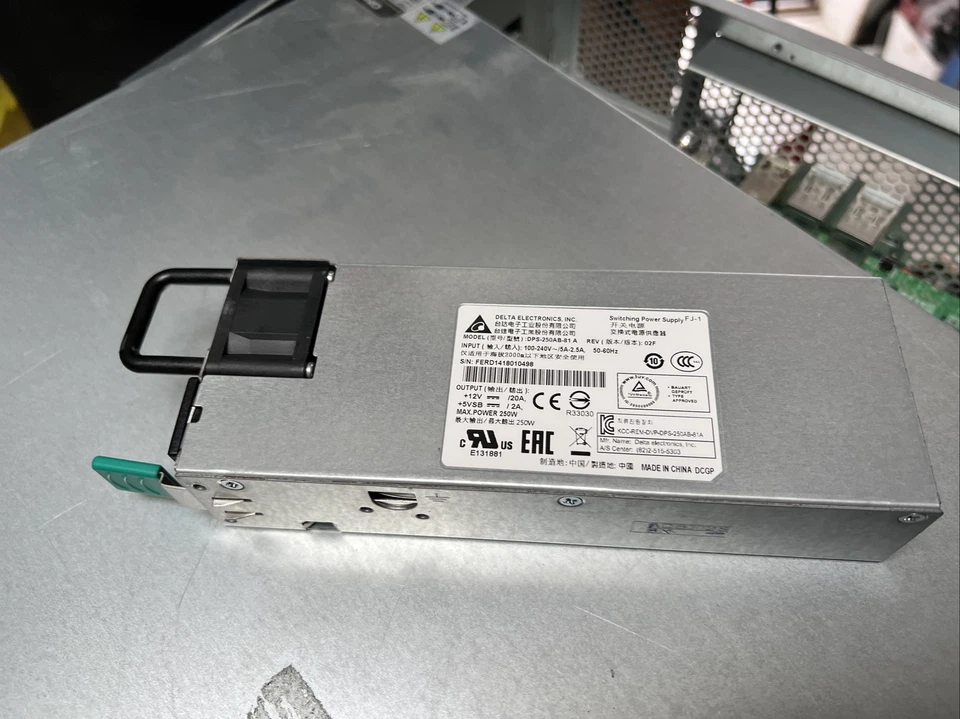 QNAP TS-853U-RP Delta DPS-250AB-81 B  250W switching power supply psu hot plug - Image 2 of 4