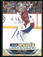 2024-25 UPPER DECK EXTENDED SERIES TRENT MINER CANVAS YOUNG GUNS RC #C367
