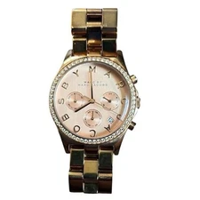Marc Jacobs Rose Gold Watch Women’s Stainless Steel Analog Dial Quartz