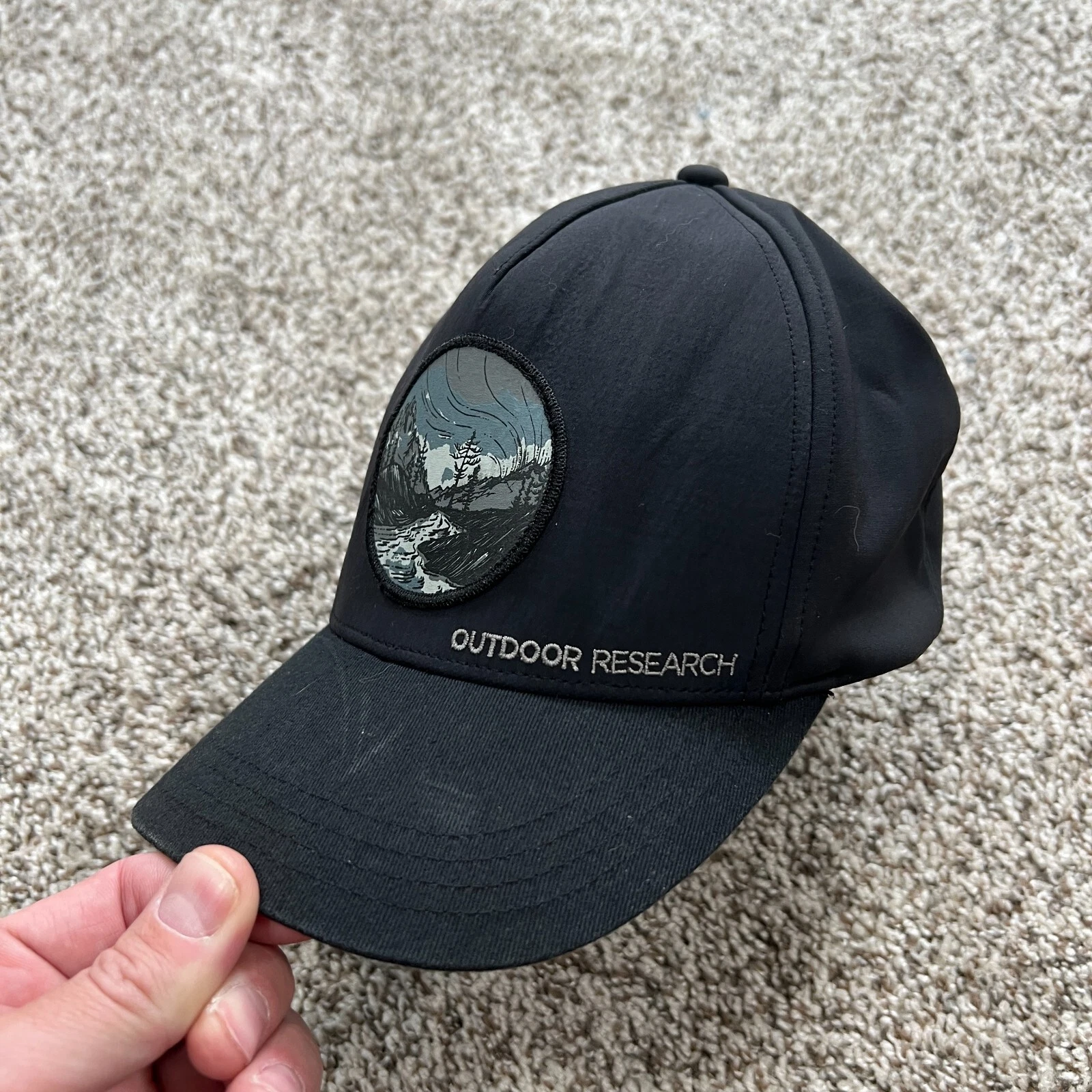 outdoor-research windstopper mountain cap hiking fleece 