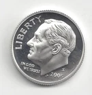 2005 S Silver Proof Roosevelt Dime - 90% Silver