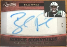 2011 Timeless Treasures Rookie Autograph Bilal Powell #139 #’d 172/265