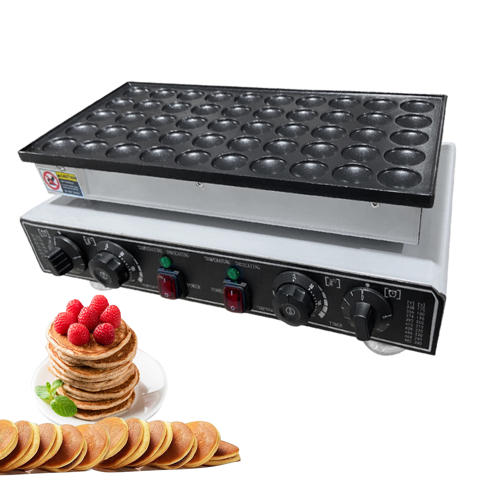 Mini Electric Waffle Maker Pancake & Muffin Baker with Timer US Plug  -image