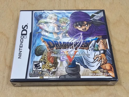 Dragon Quest V Hand of the Heavenly Bride Nintendo DS Brand New Factory Sealed
