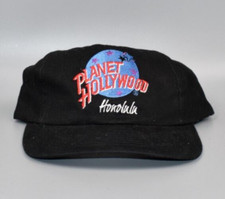 Vintage 90s Planet Hollywood Honolulu Adjustable Snapback Cap Hat
