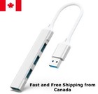 USB-C 4 port HUB OTG Adapter Multiport Splitter USB 3.0 type for Laptop PC Mac