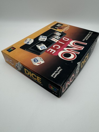 UNO Dadi Gioco Giochi da Tavolo Vintage 1987 Con Fogli Score Completo - Foto 7 di 9