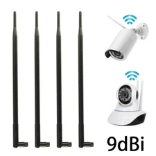 9dBi WiFi Antenna 2.4Ghz/5Ghz RP-SMA Female Long Range for Wireless Wi-Fi Router