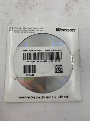 Microsoft Office Small Business 2007 (for EUROPE) (OEM) MX7MF