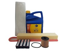 MINI ONE 1.4 R56 07-10 OIL AIR CABIN FILTER 5L LONG LIFE OIL 4 IRIDUIM PLUGS 