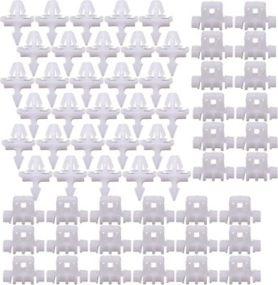 62 Teile Klammern Clips Beplankung für Mercedes Sacco 190 W201 W124 A124 S124 DE