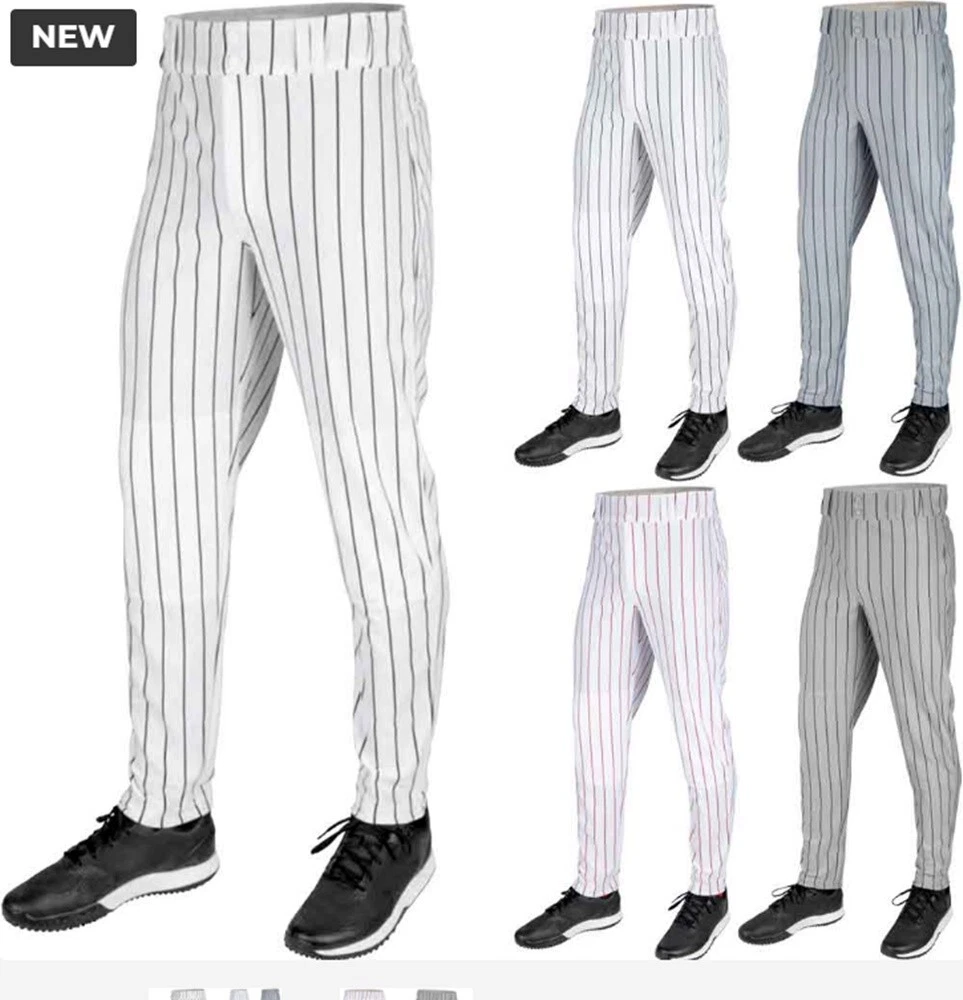 Las Mejores Ofertas En Pantalones De Béisbol A Rayas En Pantalones